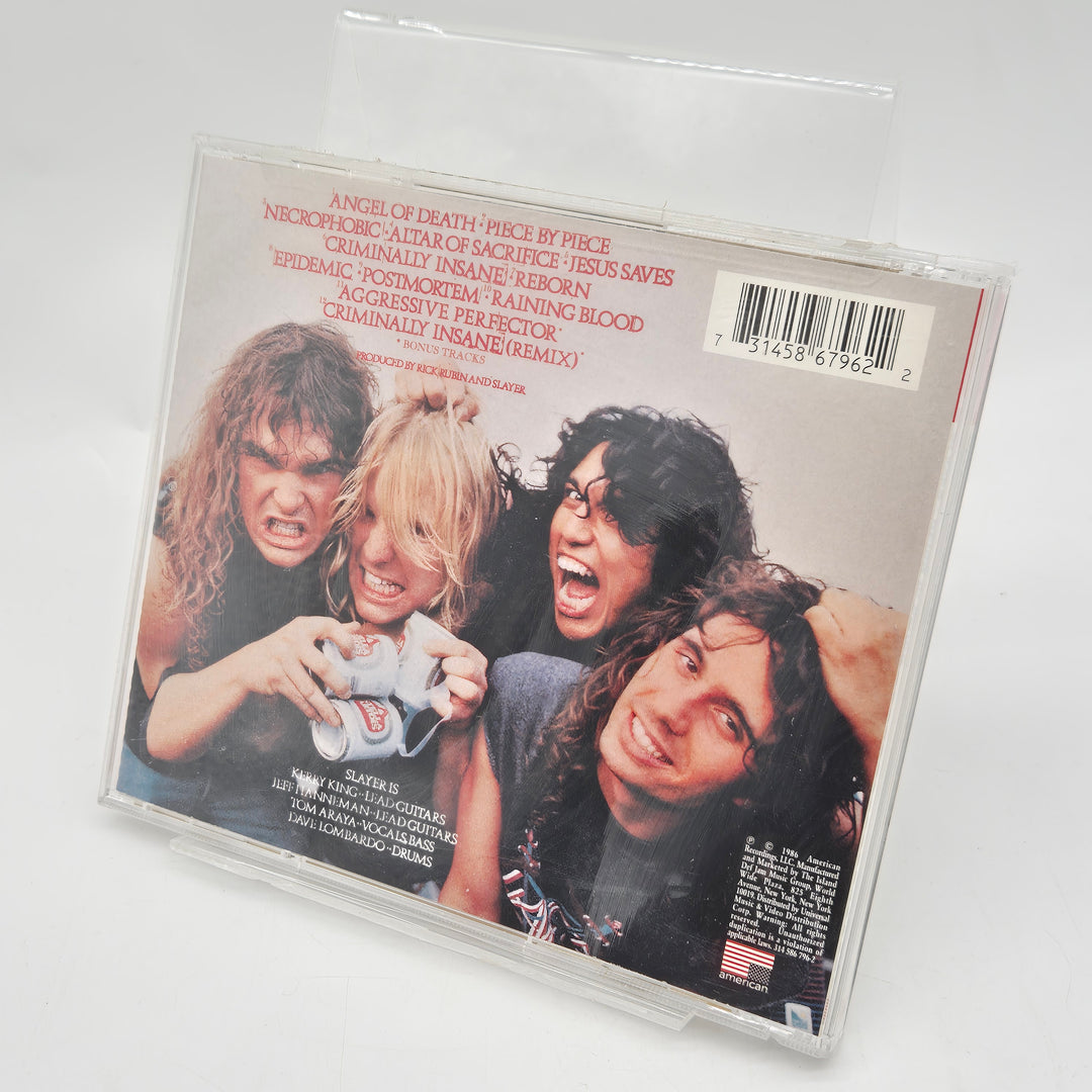 Retro Slayer CD-samling klassiska thrashalbum