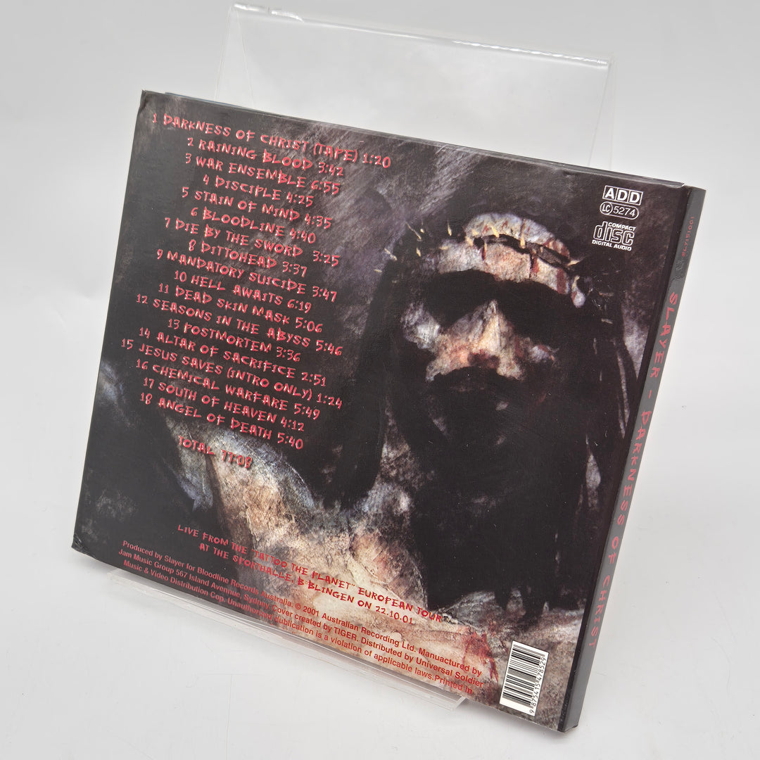 Retro Slayer CD-samling klassiska thrashalbum