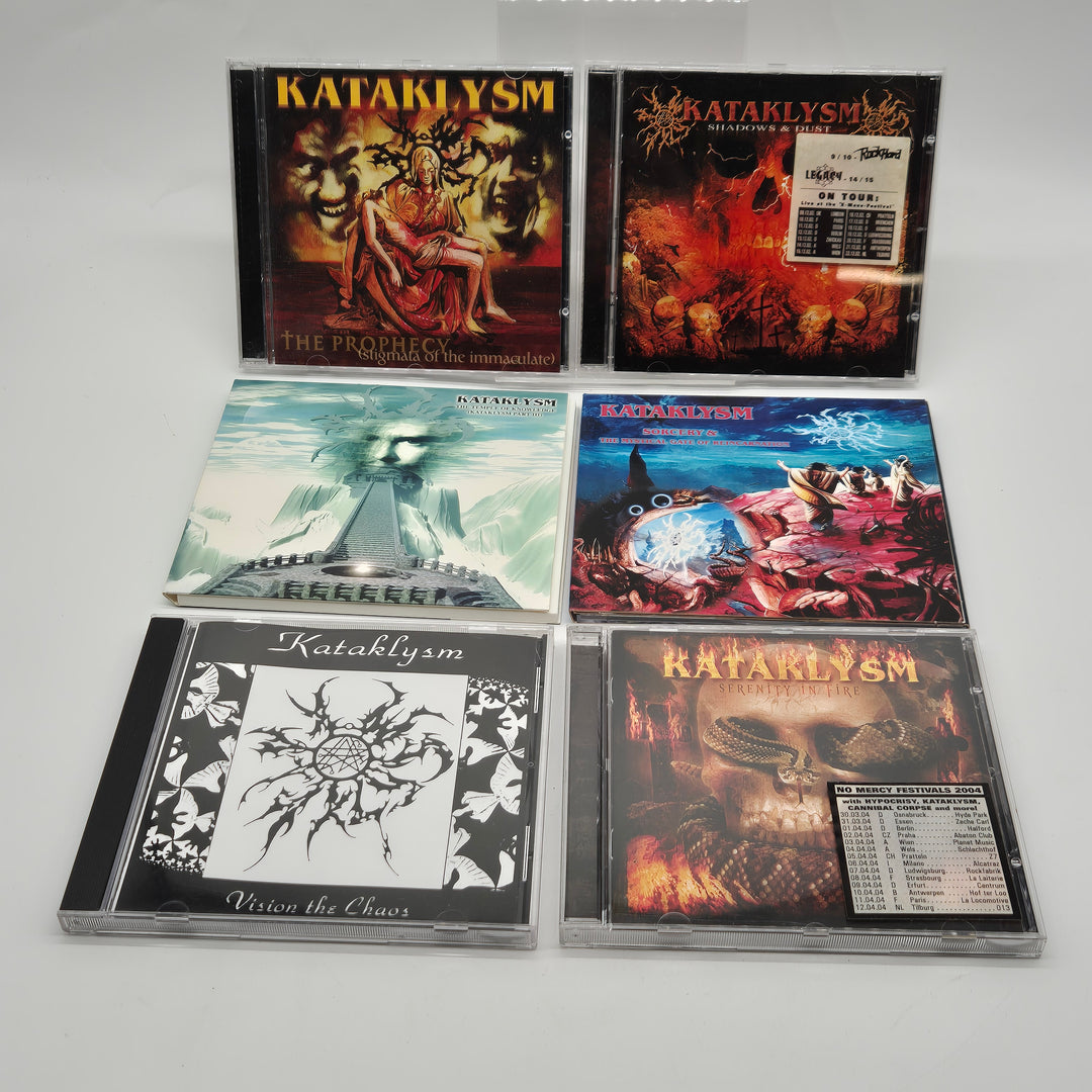 Kataklysm death metal CD samling 6 skivor retro