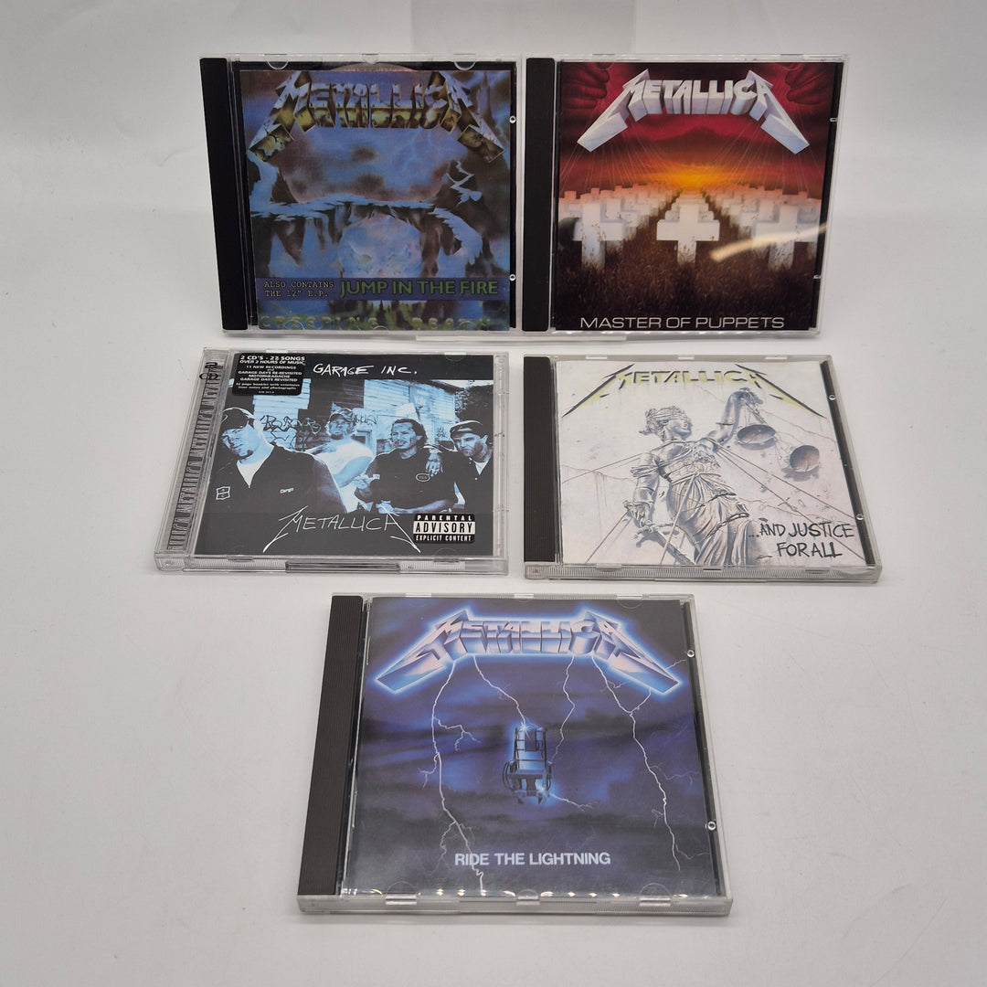 Metallica retro CD-samling fem klassiska album
