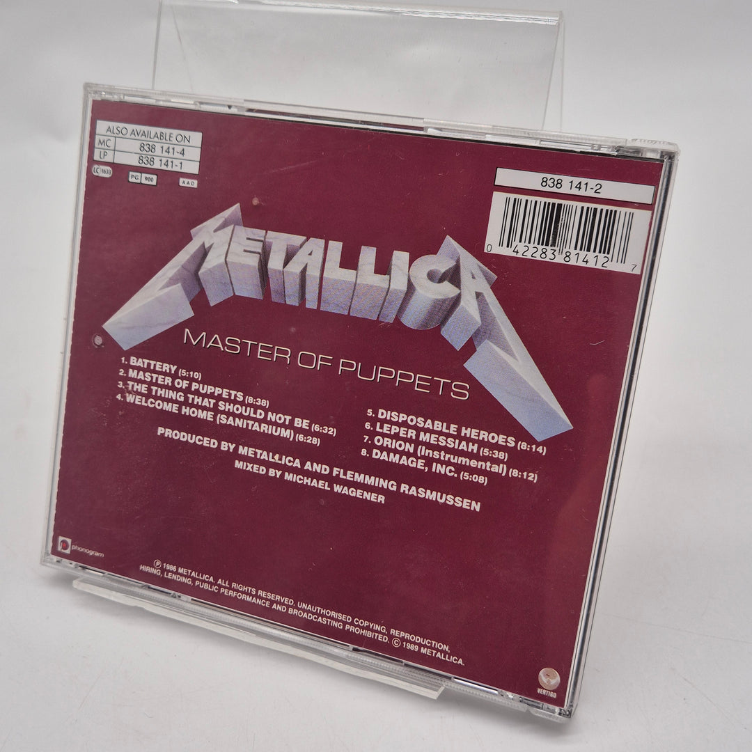 Metallica retro CD-samling fem klassiska album