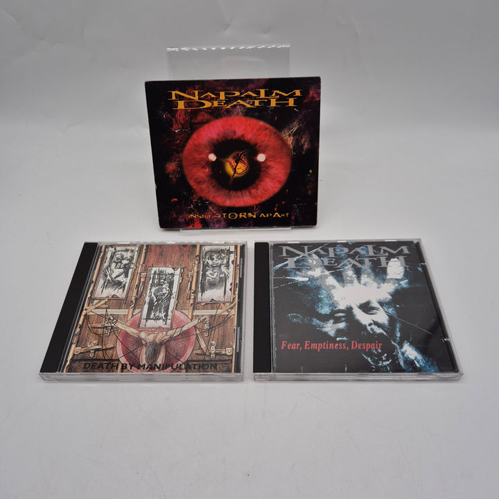 Napalm Death metal CD paket 90 tal retro