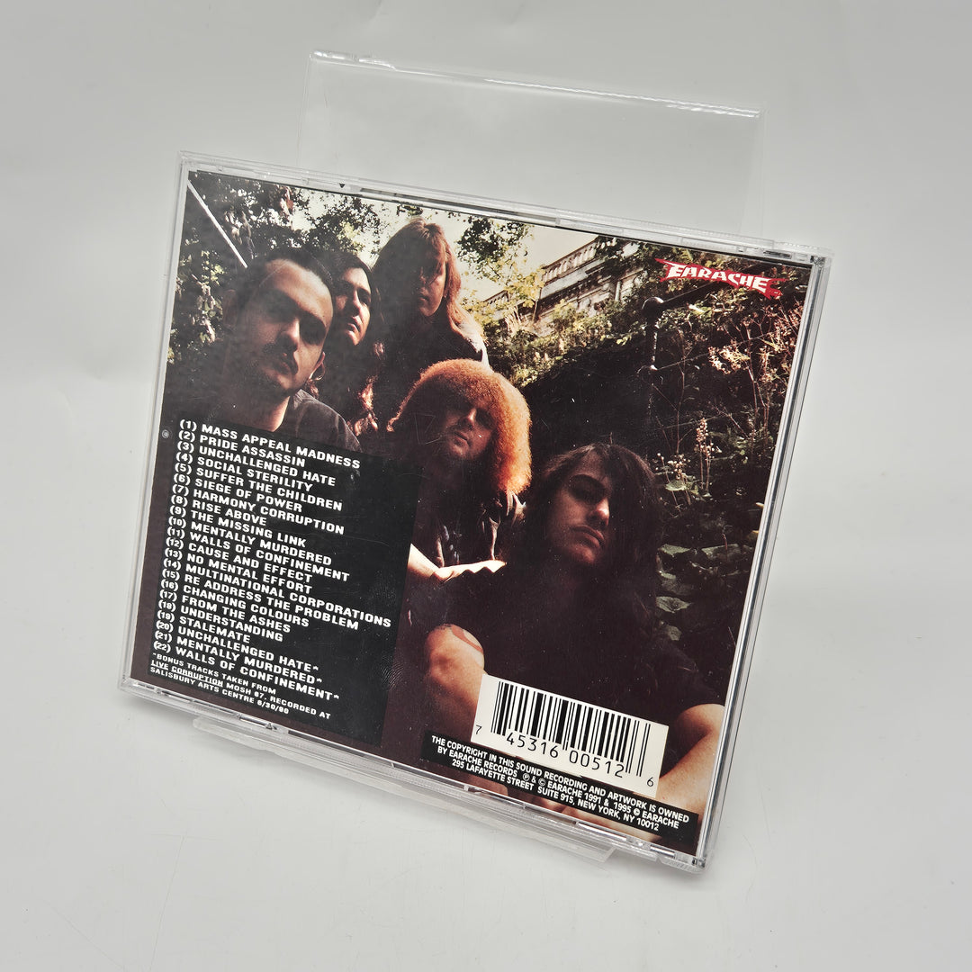 Napalm Death metal CD paket 90 tal retro