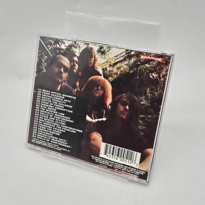 Napalm Death metal CD paket 90 tal retro