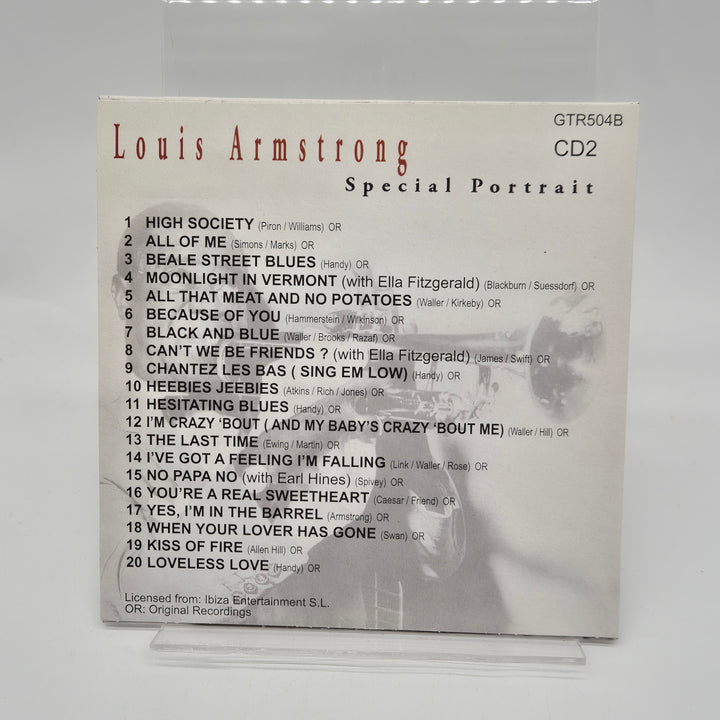 Louis Armstrong CD box retro jazzsamling