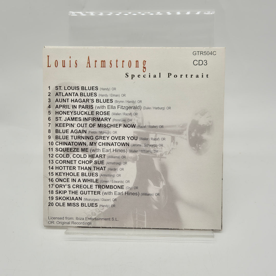Louis Armstrong CD box retro jazzsamling