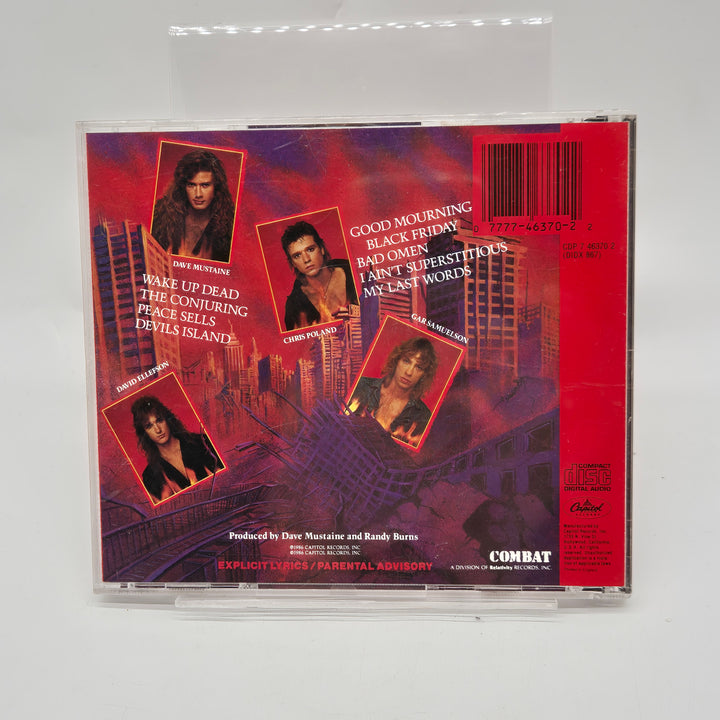 Megadeth Peace Sells CD retro 1980-tal