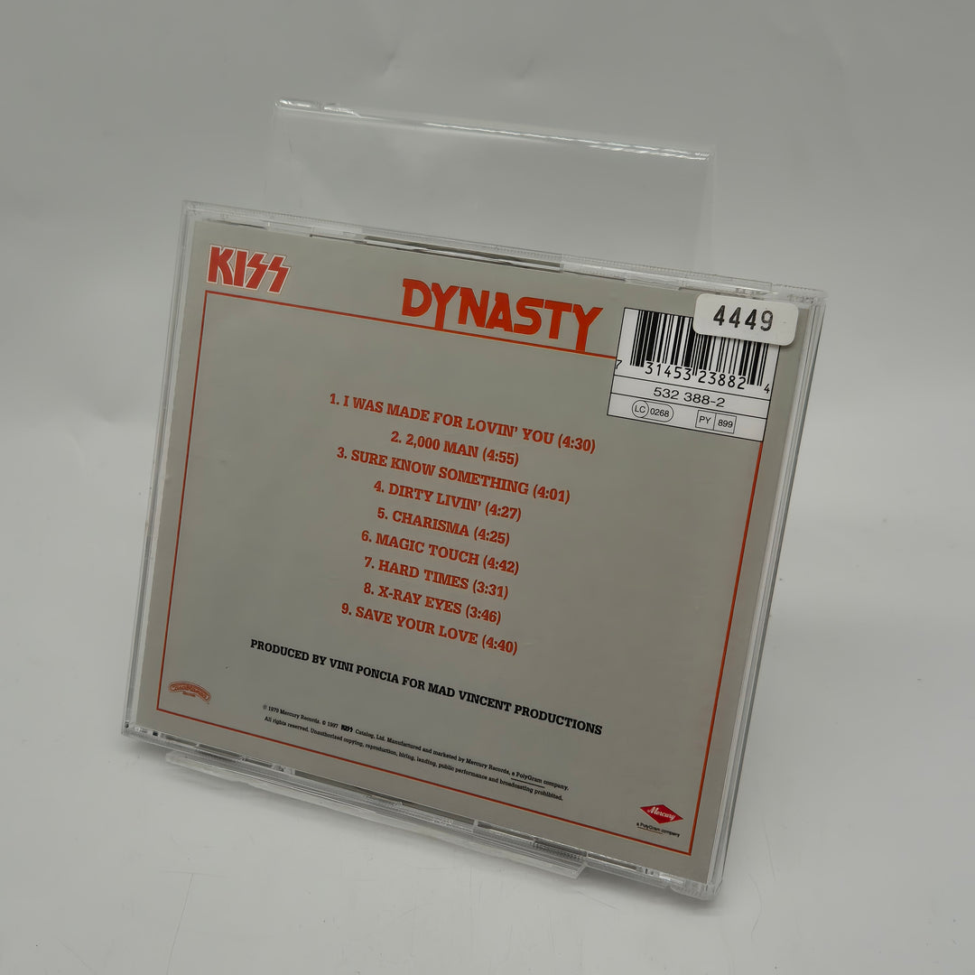 KISS Dynasty och Unmasked CD retro remasters