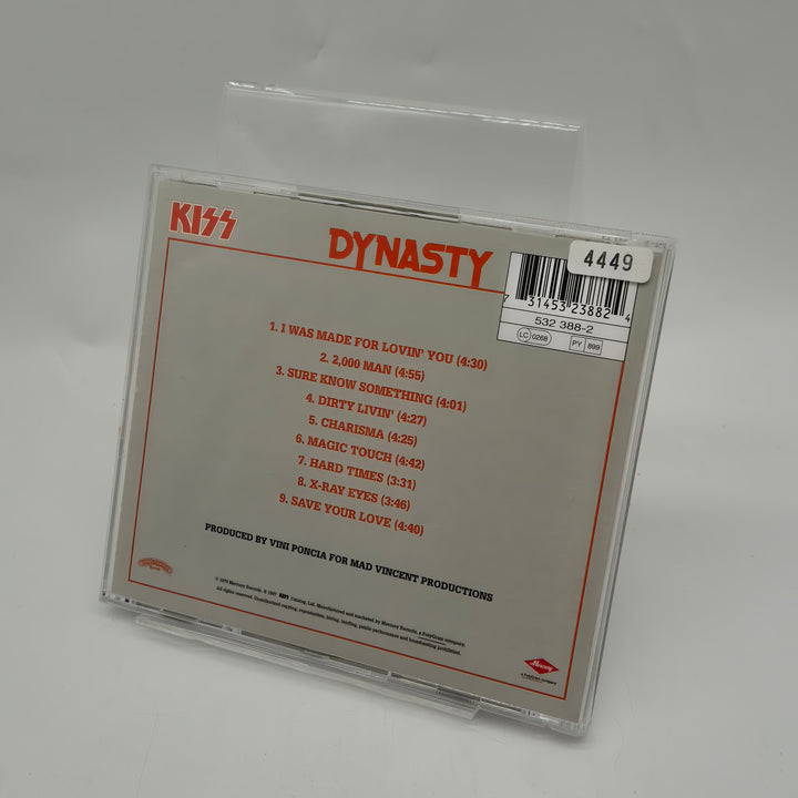KISS Dynasty och Unmasked CD retro remasters
