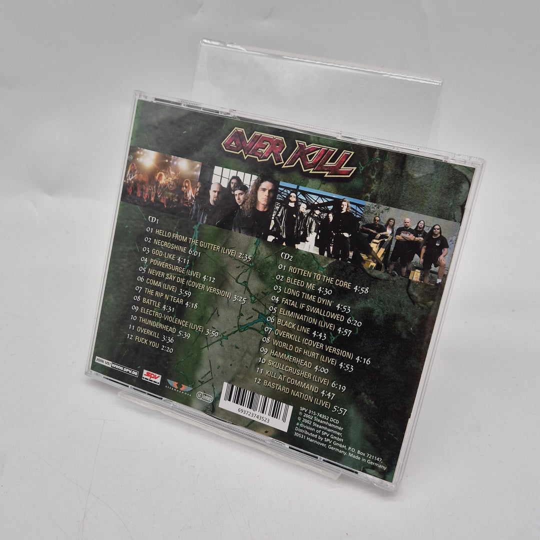 Overkill thrash metal dubbel CD paket retro