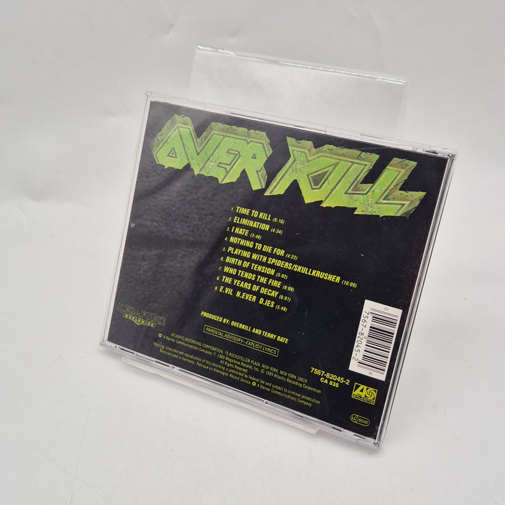 Overkill thrash metal dubbel CD paket retro