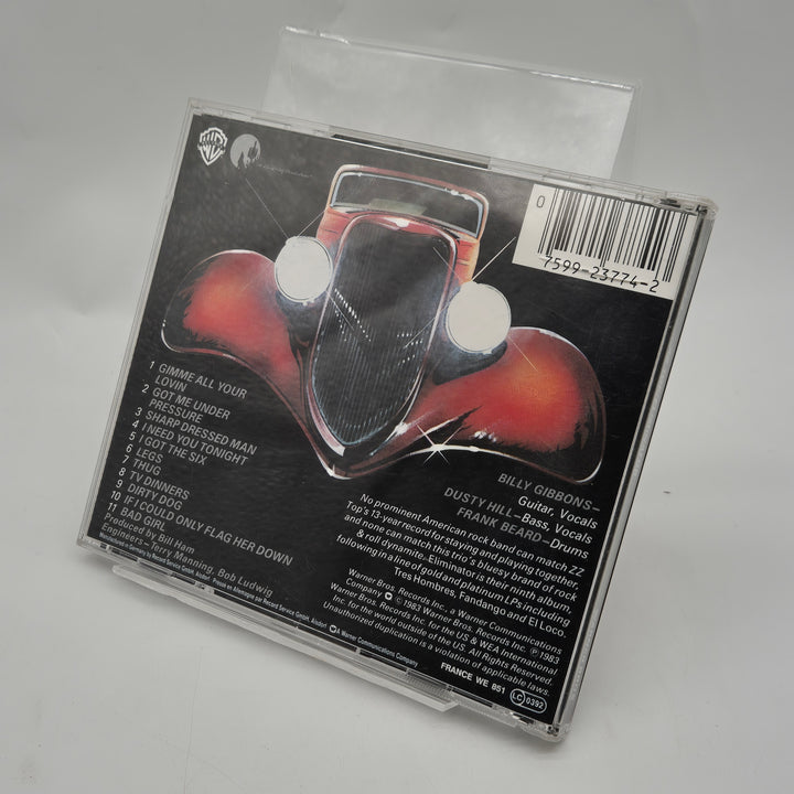 ZZ Top Eliminator retro CD-skiva