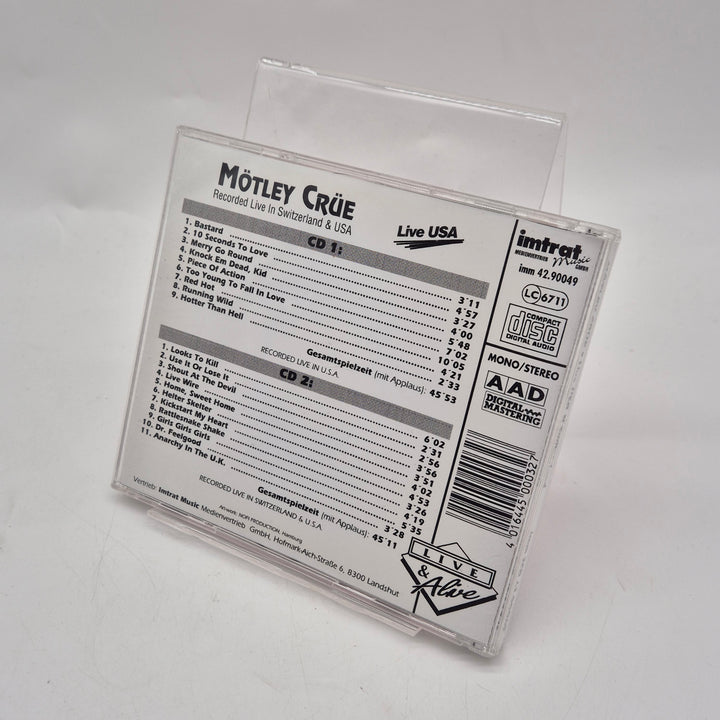 Mötley Crüe retro CD-samling fem album