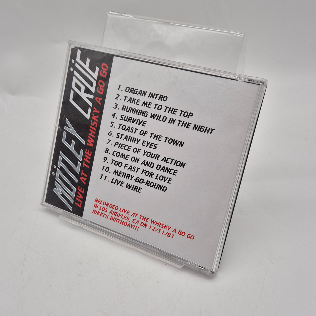 Mötley Crüe retro CD-samling fem album