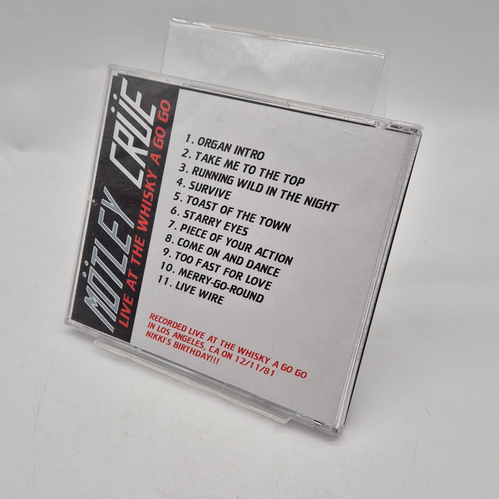 Mötley Crüe retro CD-samling fem album