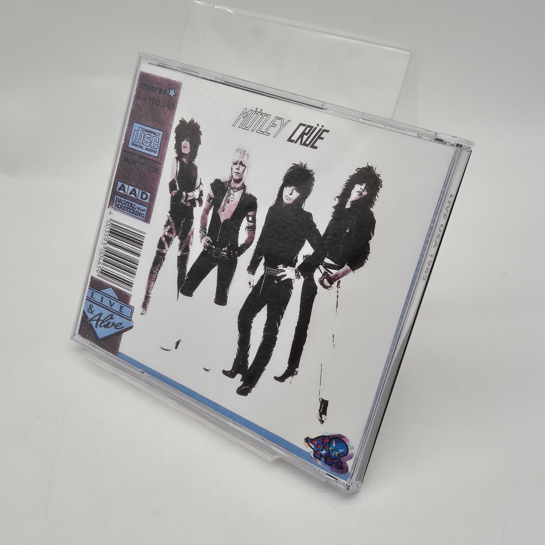 Mötley Crüe retro CD-samling fem skivor