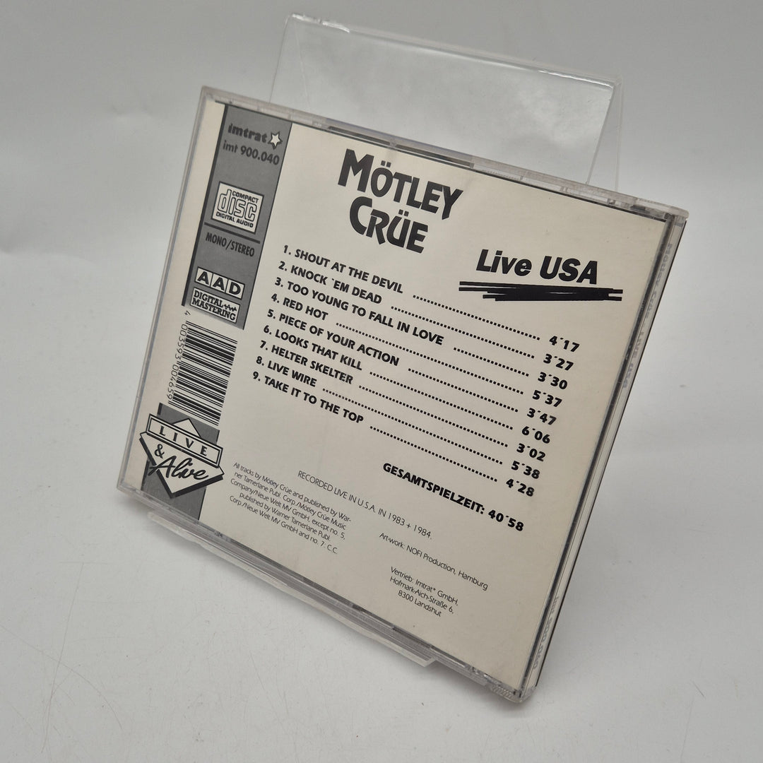 Mötley Crüe retro CD-samling fem album