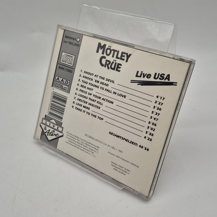 Mötley Crüe retro CD-samling fem album