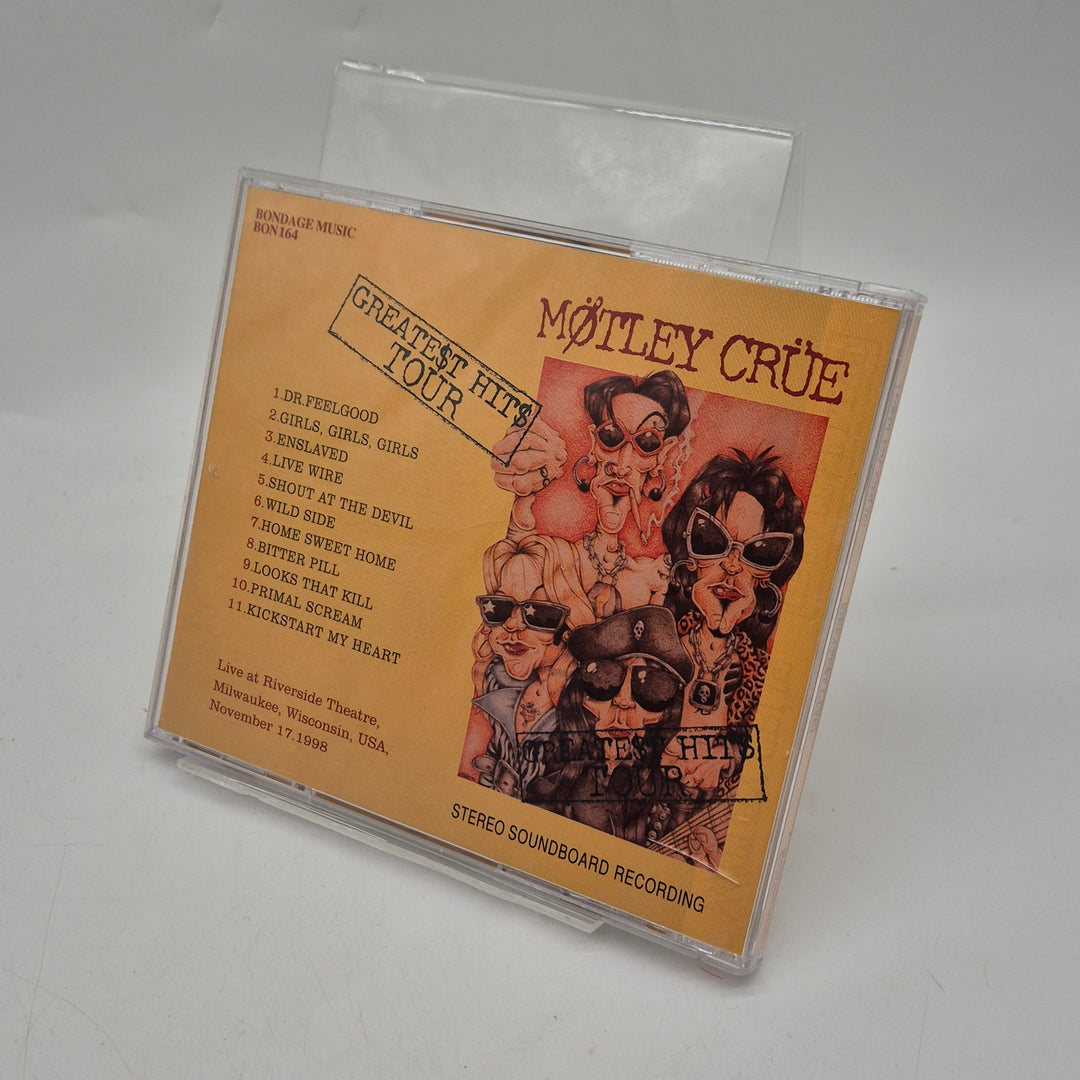 Mötley Crüe retro CD-samling fem album