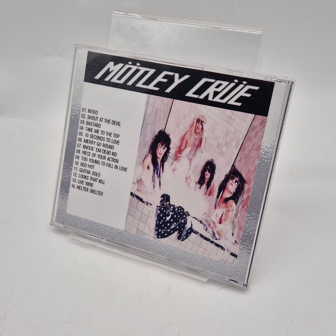 Mötley Crüe CD samling fem album retro
