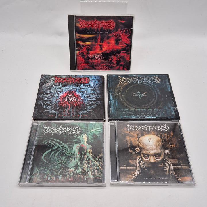 Decapitated CD albumset fem skivor begagnat