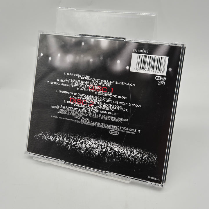 Black Sabbath Reunion dubbel CD klassiskt livealbum