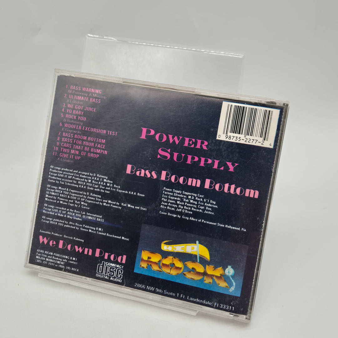 Retro CD Power Supply Bass Boom Bottom