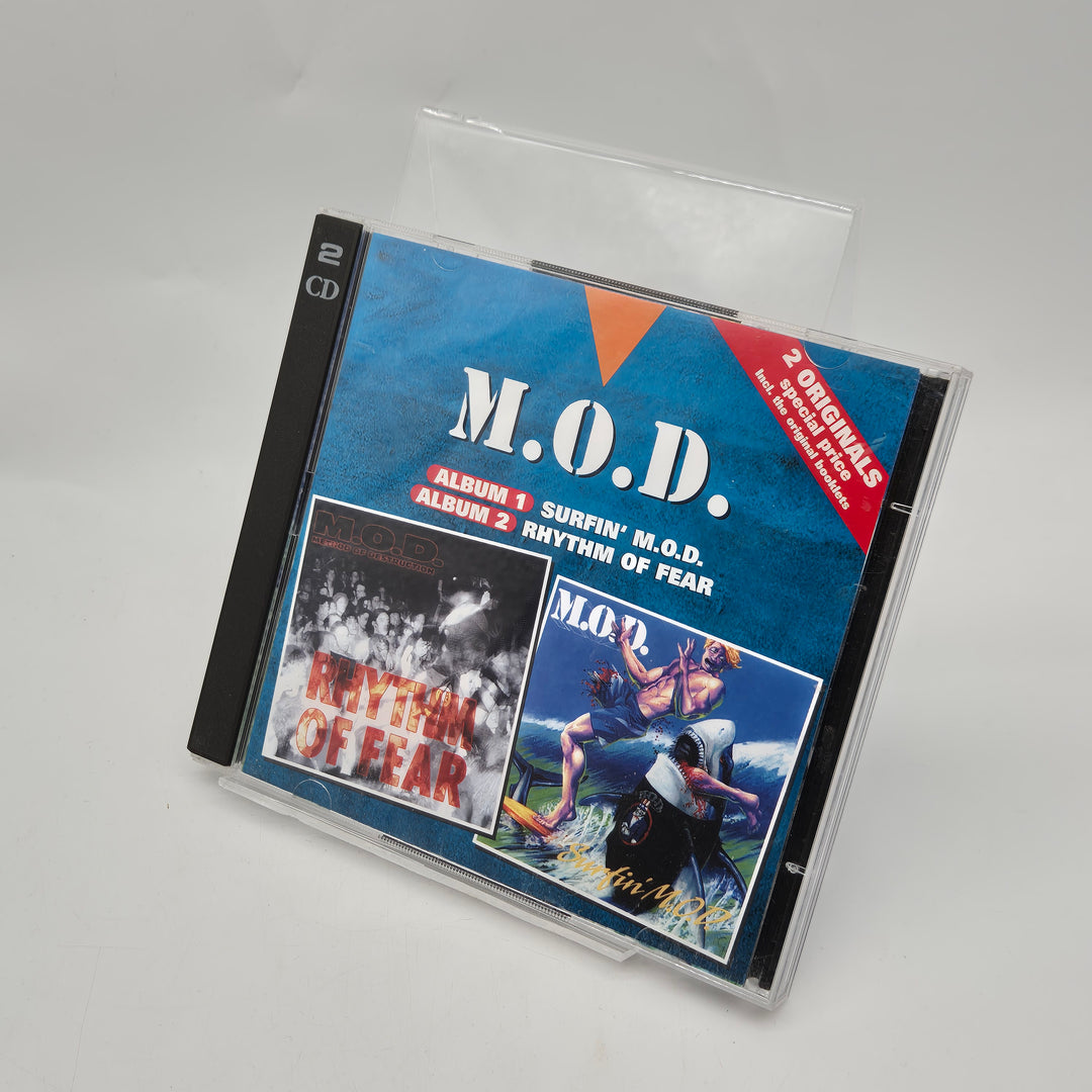 M.O.D dubbel CD Surfin MOD Rhythm of Fear