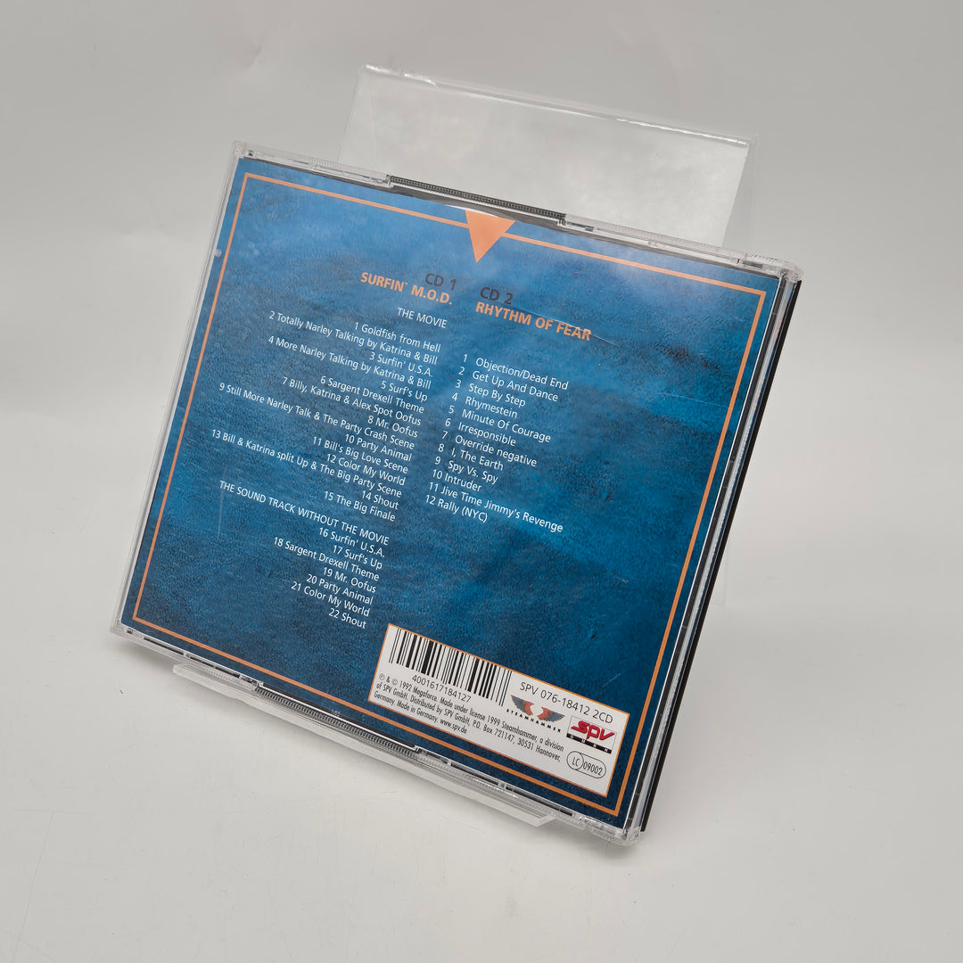 M.O.D dubbel CD Surfin MOD Rhythm of Fear