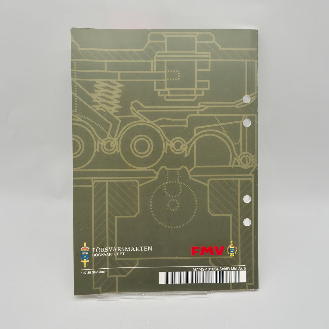 Instruktionsbok Automatkarbin 5 Försvarsmakten 2004