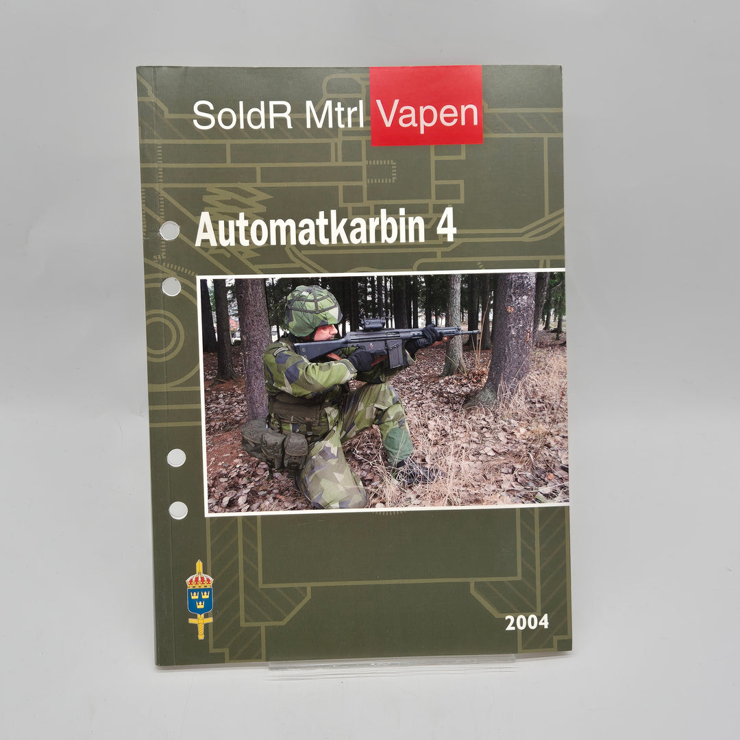 Instruktionsbok Försvarsmakten Automatkarbin 4 2004