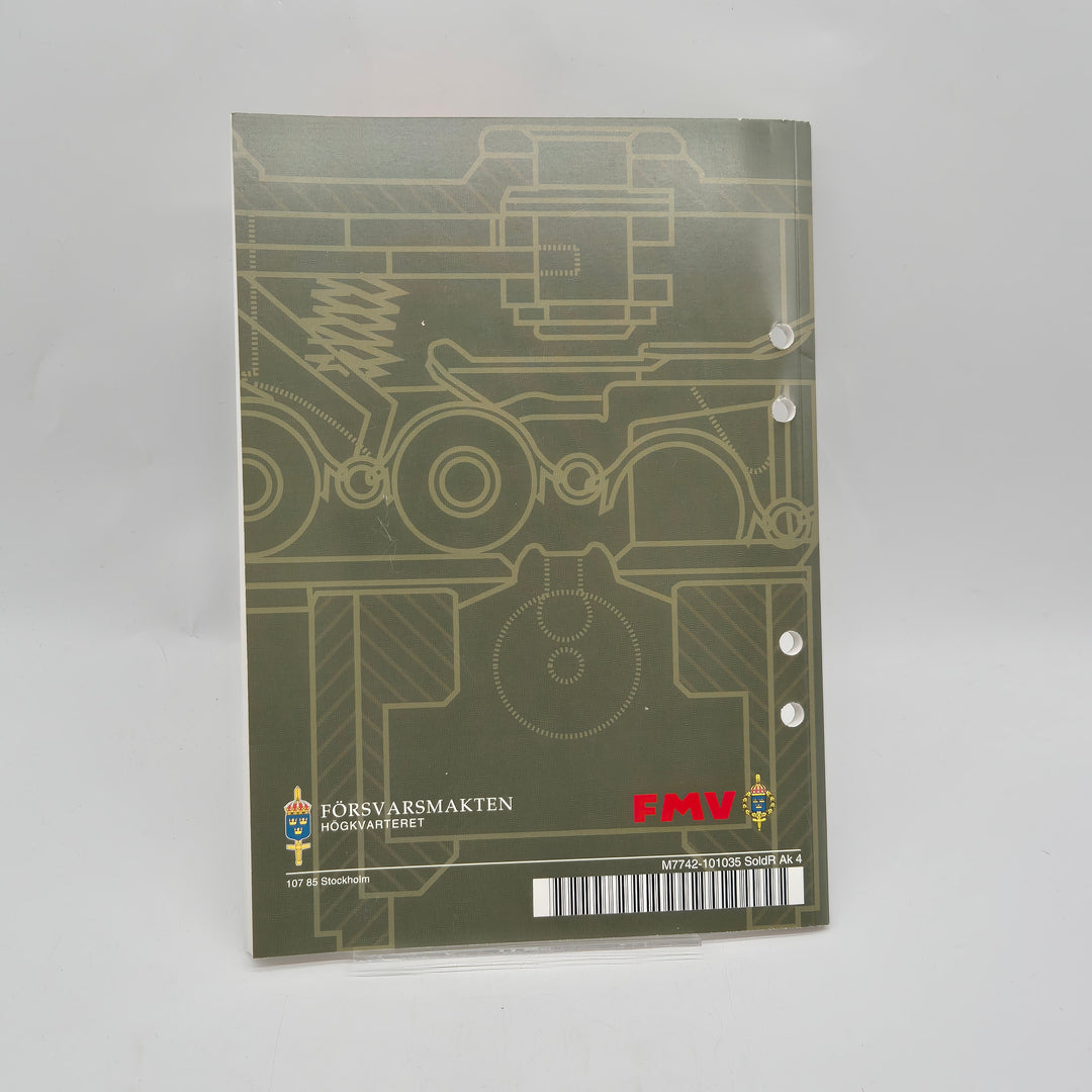 Instruktionsbok Försvarsmakten Automatkarbin 4 2004