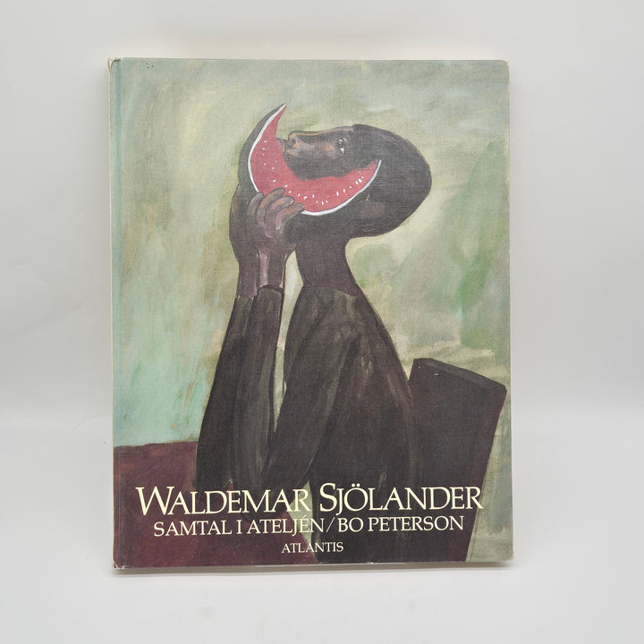 Retro konstbok Waldemar Sjölander Atlantis inbunden