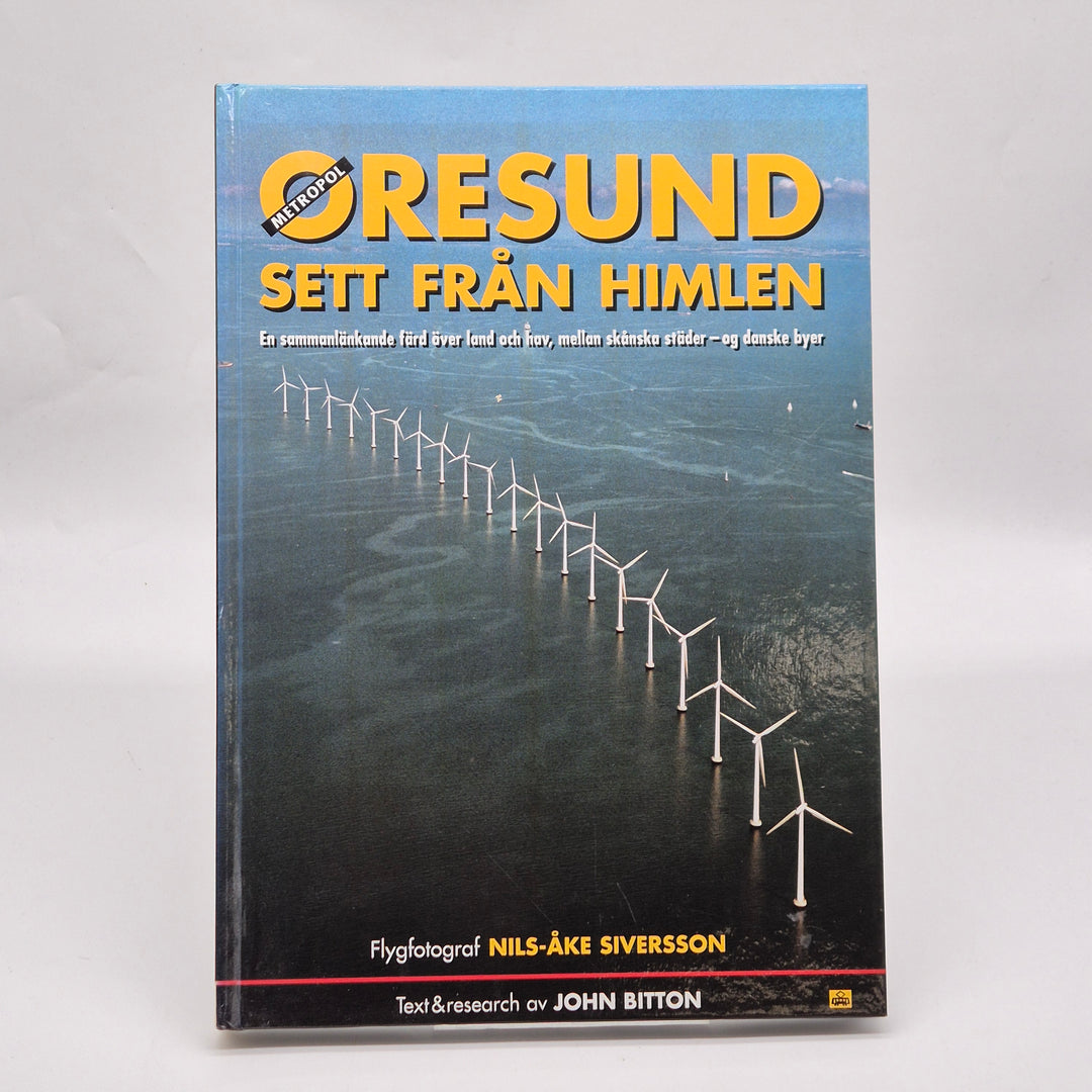 Öresund från himlen fotobok begagnad