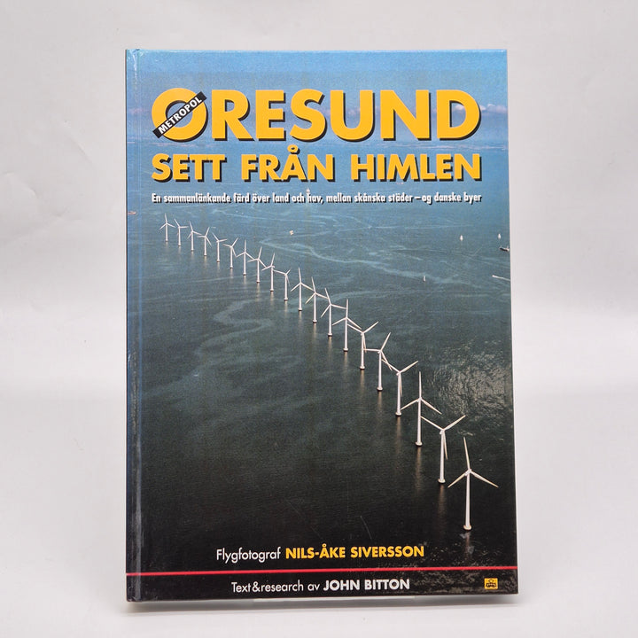 Öresund från himlen fotobok begagnad