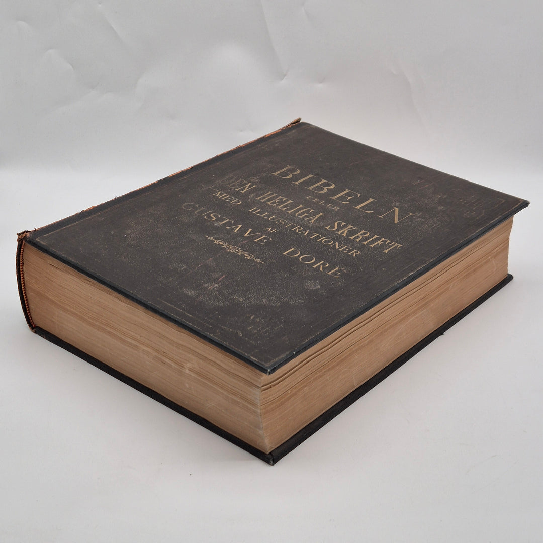 Retro dekorativ bibel Gustave Doré illustrerad