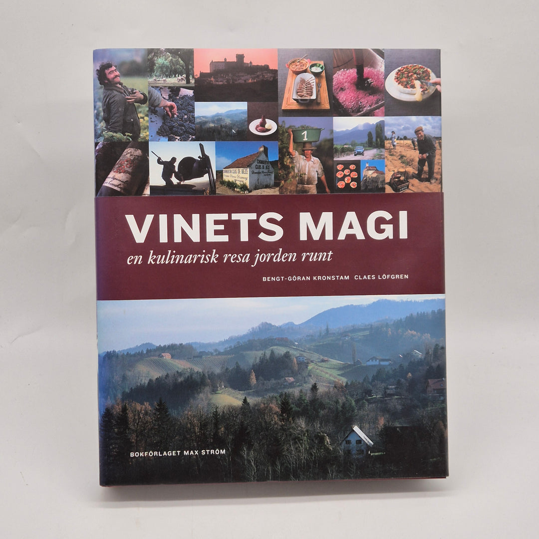 Vinets magi coffeetable bok Max Ström