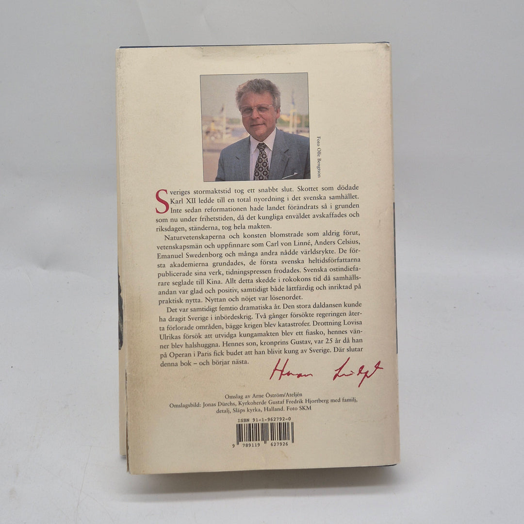 Historiens om Sverige inbunden bok Lindqvist