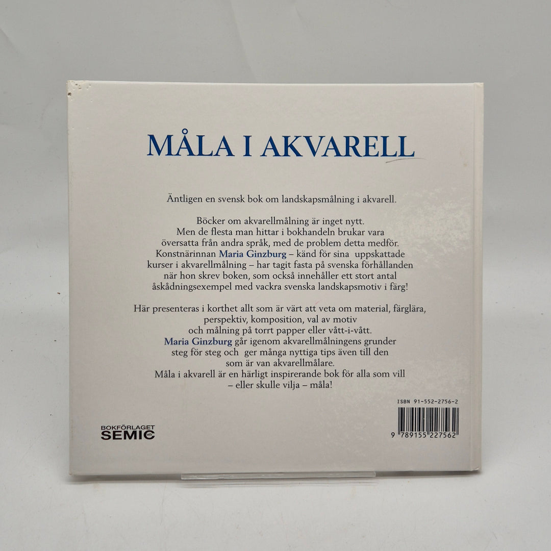 Måla i akvarell bok Maria Ginzburg