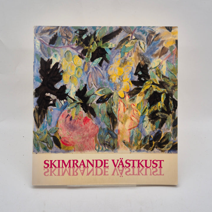 Skimrande västkust konstkatalog retro 1980-tal