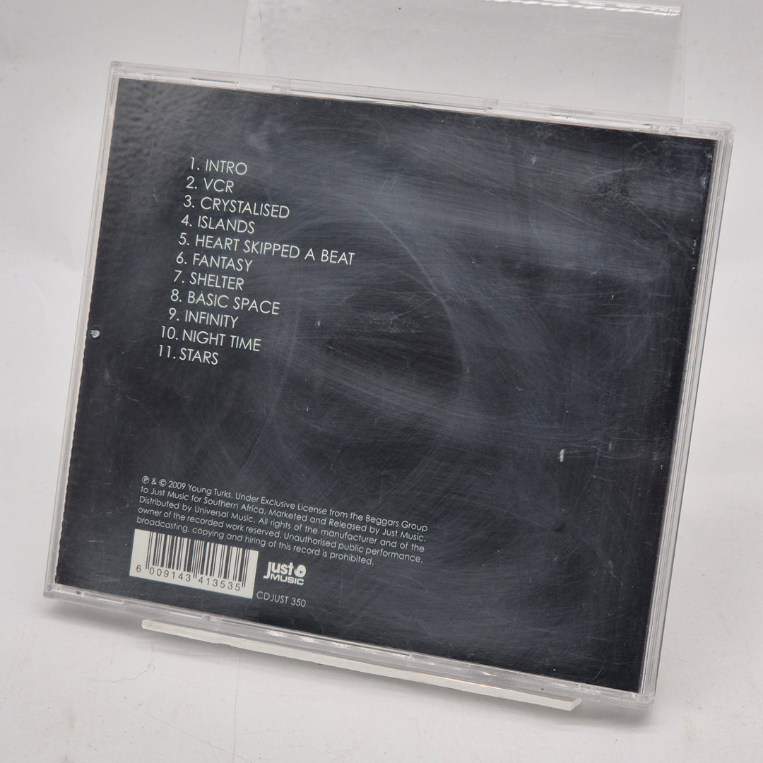 The xx CD-album svart Just Music retro
