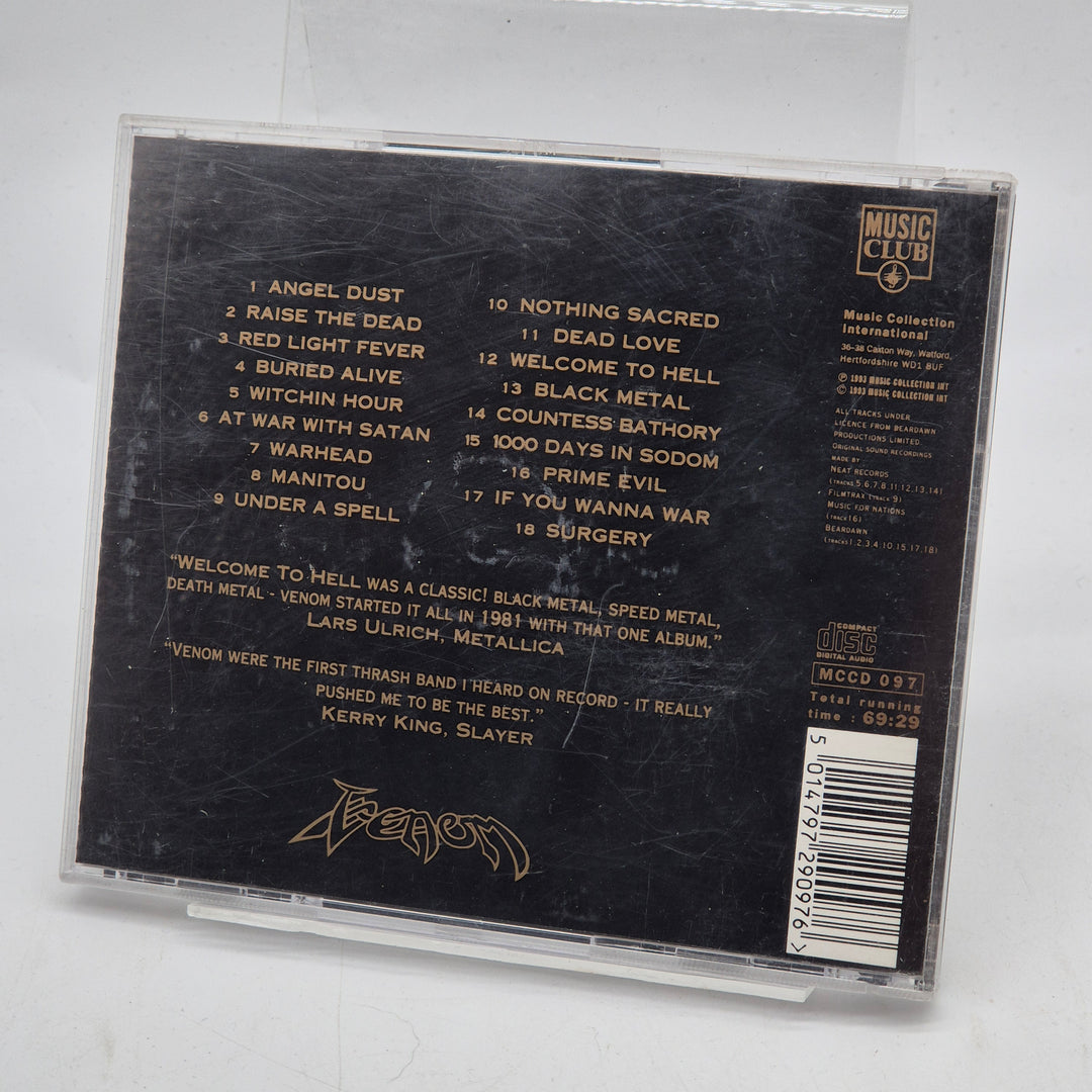 Venom CD The Best of Venom retro