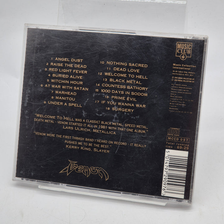 Venom CD The Best of Venom retro