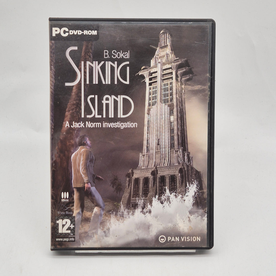 PC-spel Sinking Island äventyr deckare DVD-ROM