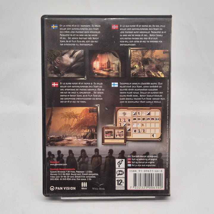 PC-spel Sinking Island äventyr deckare DVD-ROM