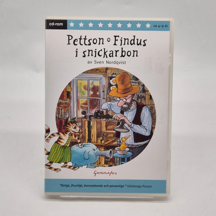 Pettson och Findus retro CD ROM barnspel