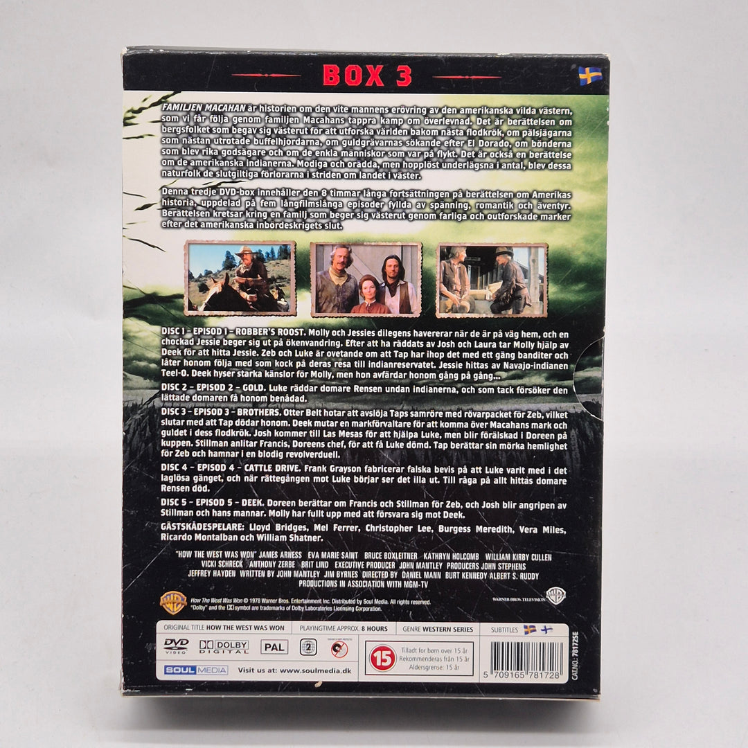 Familjen Macahan Box 3 klassisk DVDbox