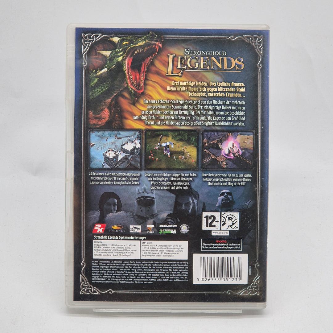 Stronghold Legends PC spel realtidsstrategi retro