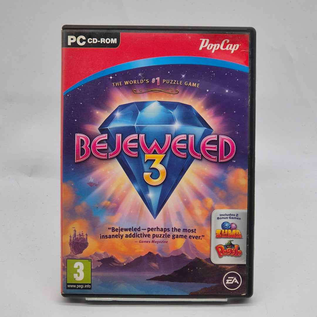 Bejeweled 3 PC CD ROM PopCap begagnat