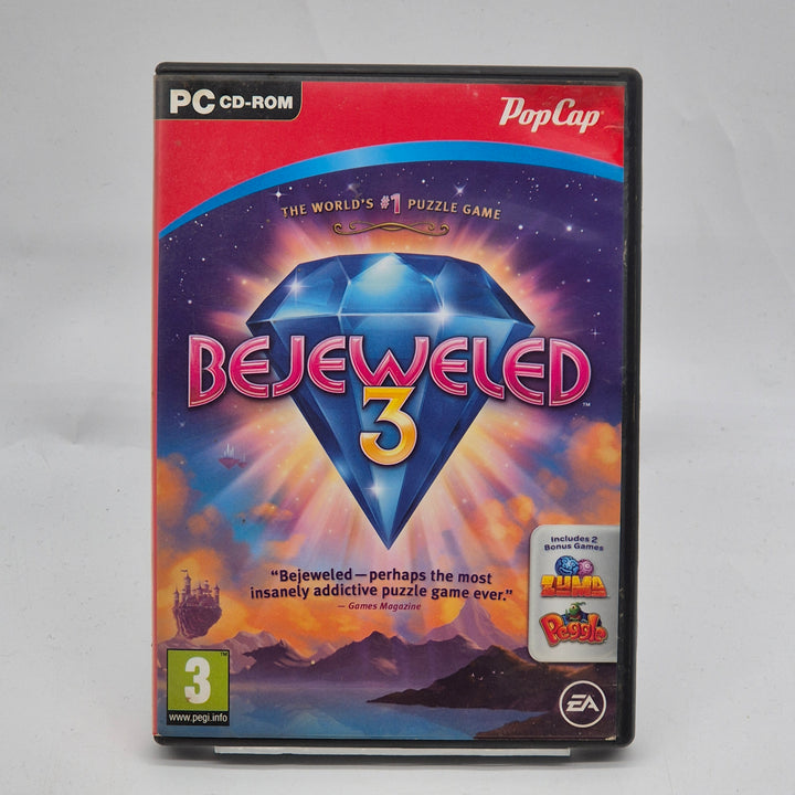 Bejeweled 3 PC CD ROM PopCap begagnat
